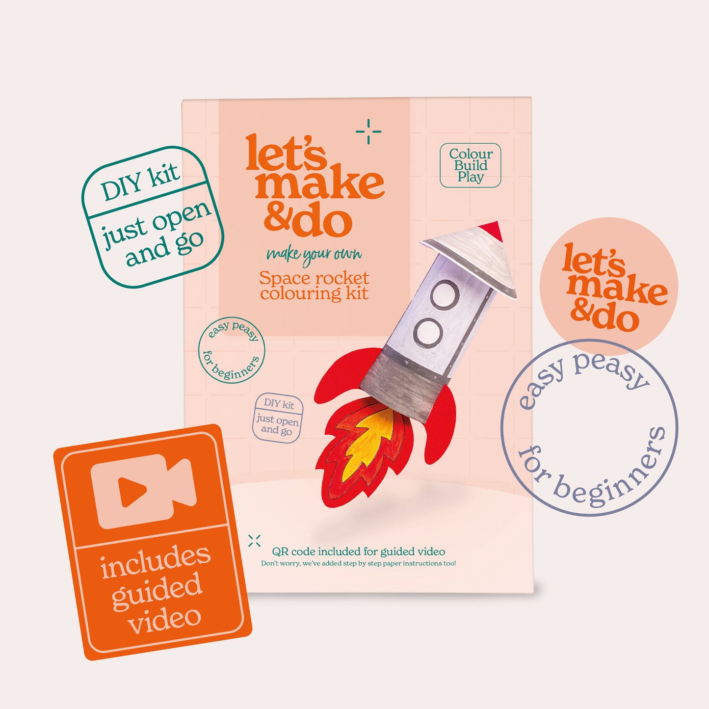 Make Your Own Astronaut And Rocket Creative Craft Set