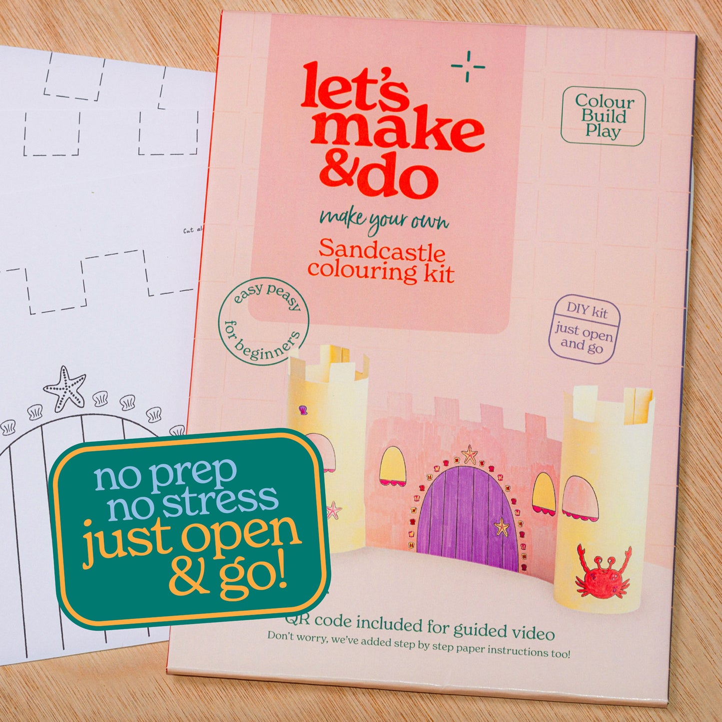 Make Your Own Mermaid And Sandcastle Creative Craft Set