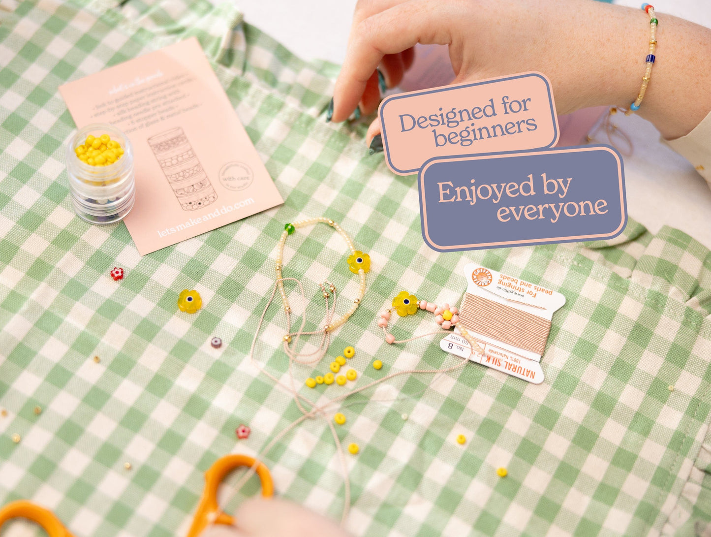 Let's Make & Do Create Your Own Seed Bead Bracelets Kit