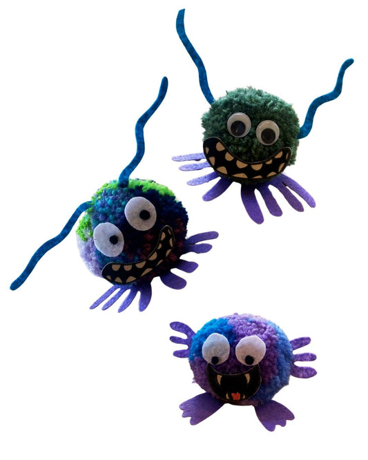 How to Make a Pompal: Easy Wool Pom Pom Craft for Kids