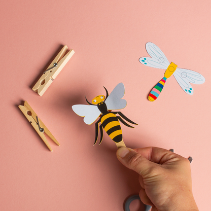 Make It Move - Busy Bugs Craft Kit for Kids