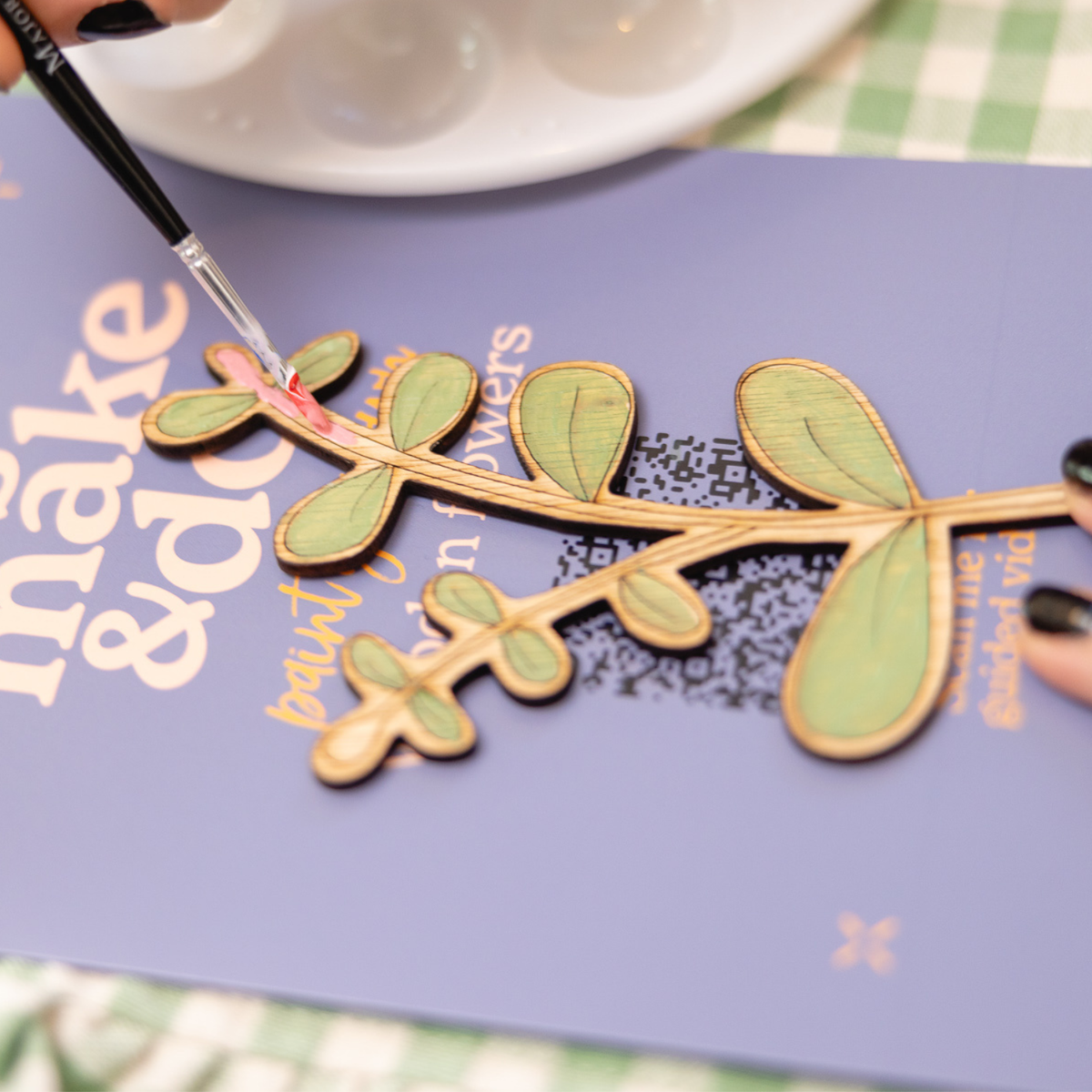 Paint Your Own Wooden Flowers Kit