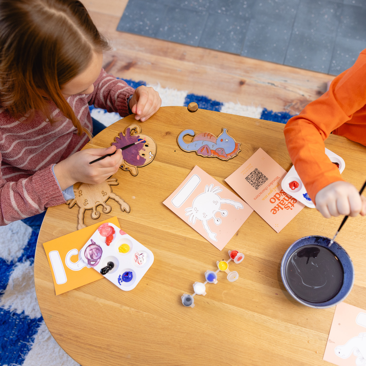 Paint Your Own Wooden Sea Creatures Kit