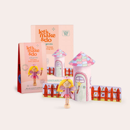 Make Your Own Fairy And Fairy House Creative Craft Set