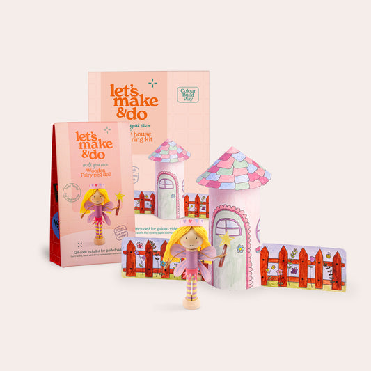 Make Your Own Fairy And Fairy House Creative Craft Set