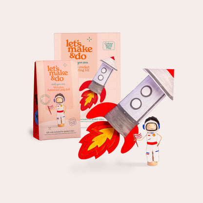 Make Your Own Astronaut And Rocket Creative Craft Set