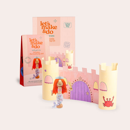 Make Your Own Mermaid And Sandcastle Creative Craft Set
