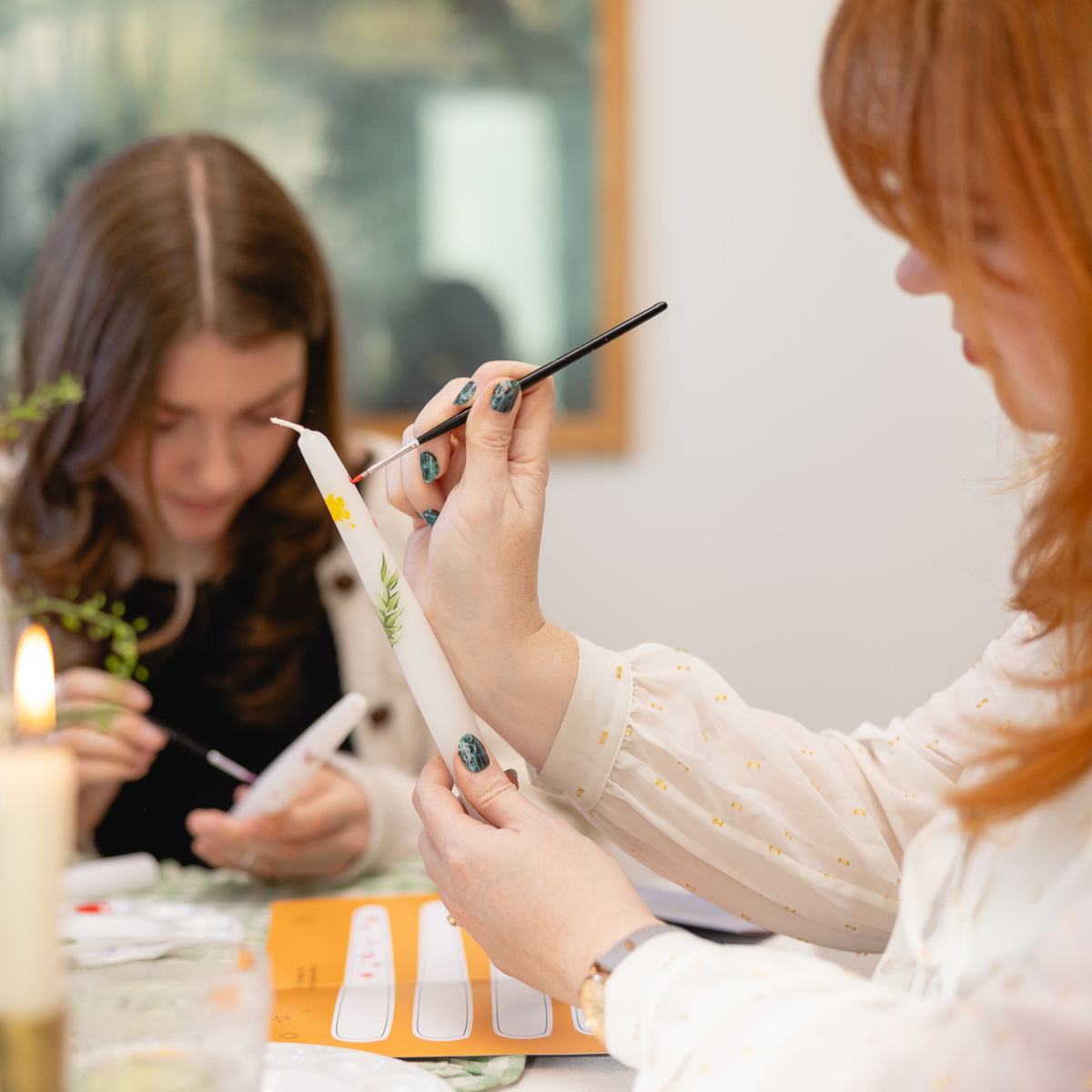 Paint Your Own Decorative Candles Kit