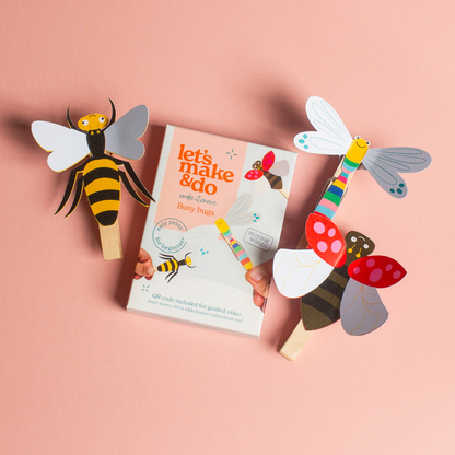 Make It Move - Busy Bugs Craft Kit for Kids