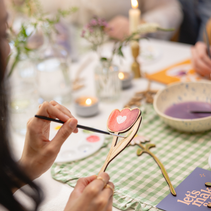 Paint Your Own Wooden Flowers Kit