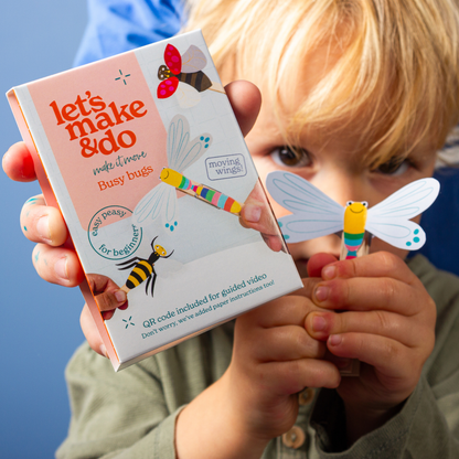 Make It Move - Busy Bugs Craft Kit for Kids