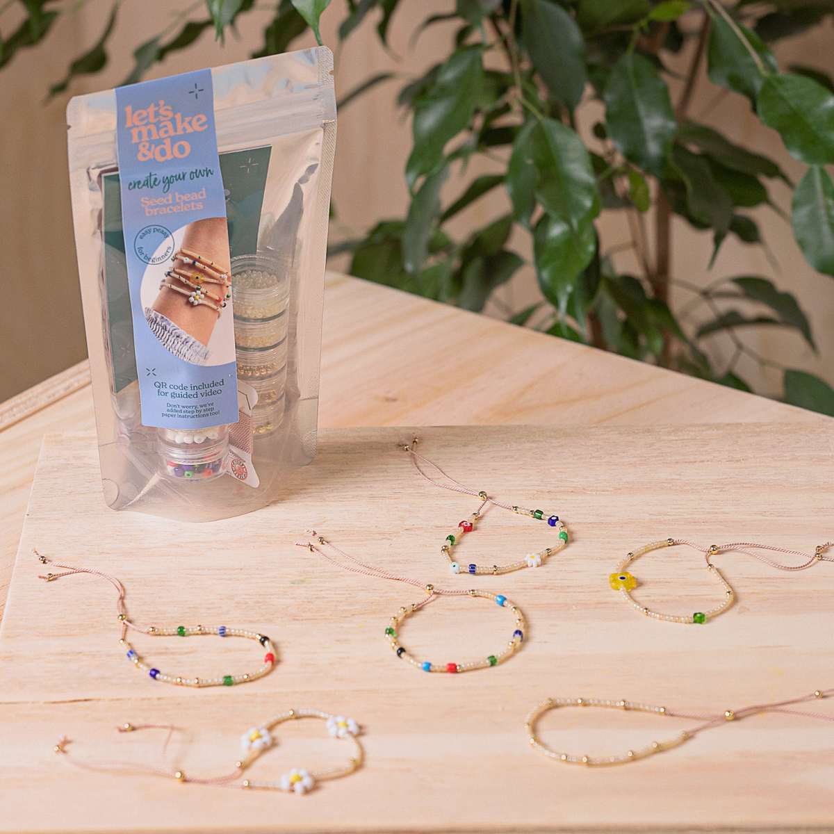 Create Your Own Seed Bead Bracelets Kit