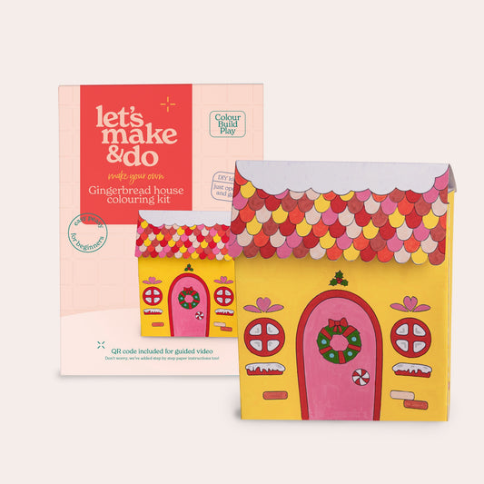 Gingerbread House Colouring Kit