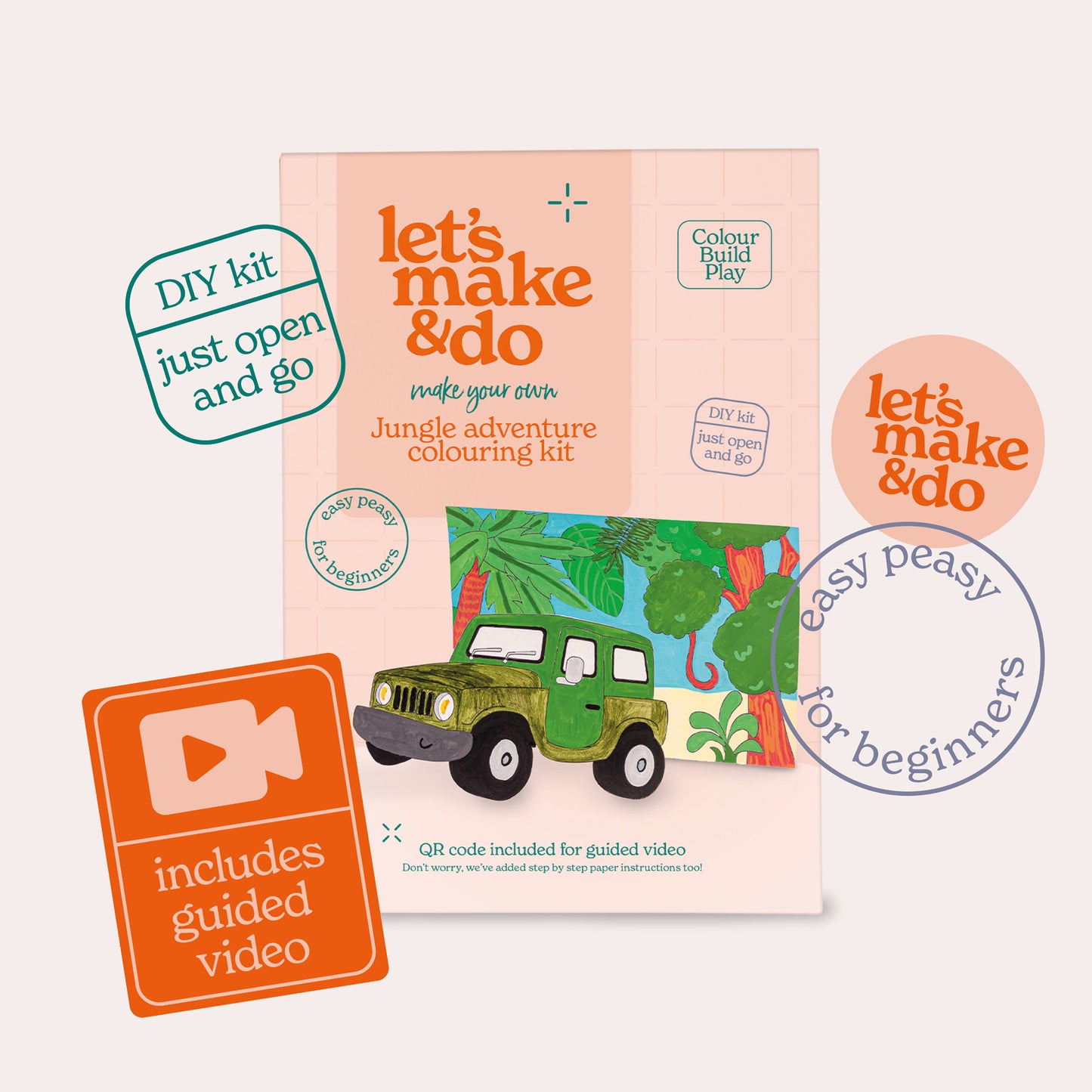 Jungle Colouring Kit