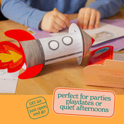 Pirate Ship Colouring Kit