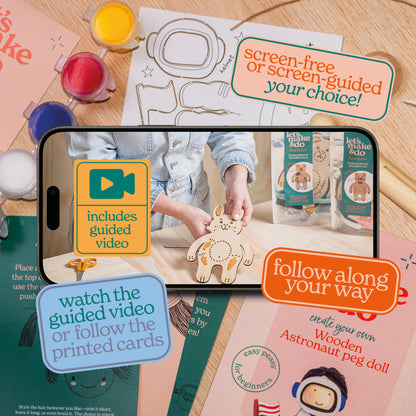 Make Your Own Astronaut And Rocket Creative Craft Set