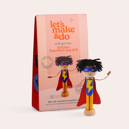 Make Your Own Superhero And Superhero Headquarters Creative Craft Set