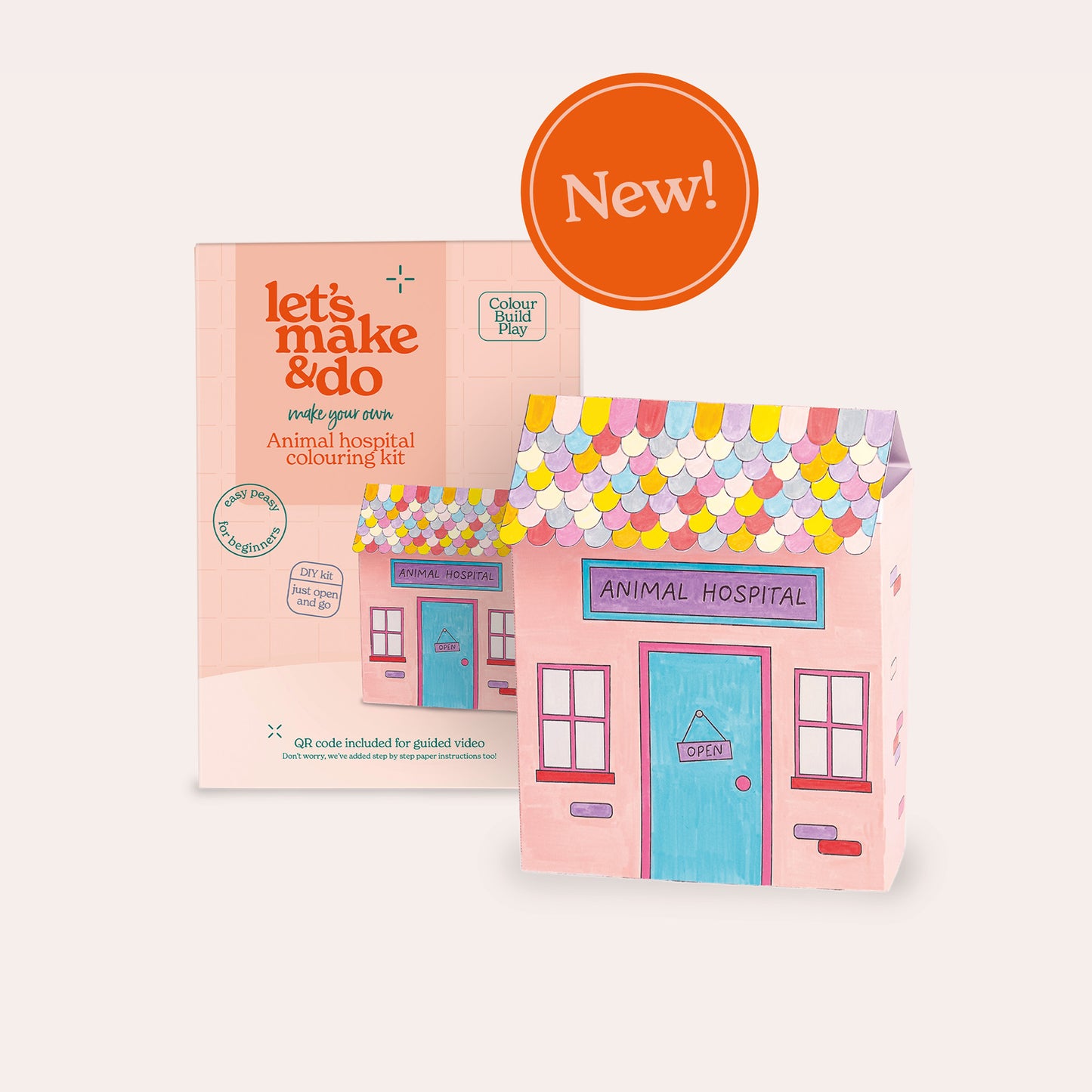 Animal Hospital Colouring Kit