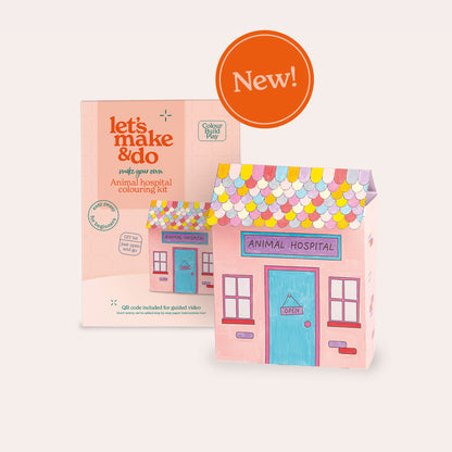 Animal Hospital Colouring Kit