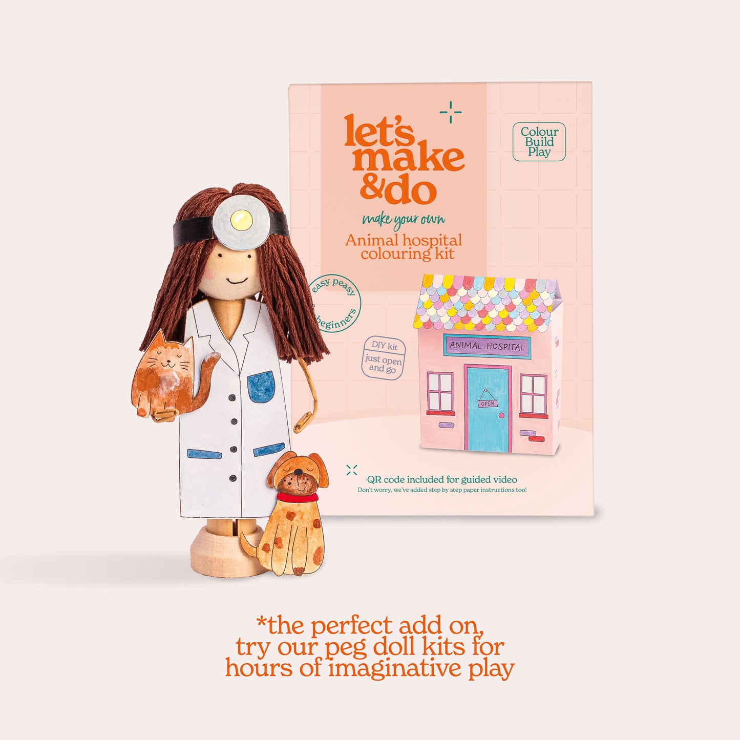 Animal Hospital Colouring Kit