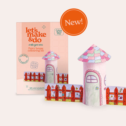 Fairy House Colouring Kit
