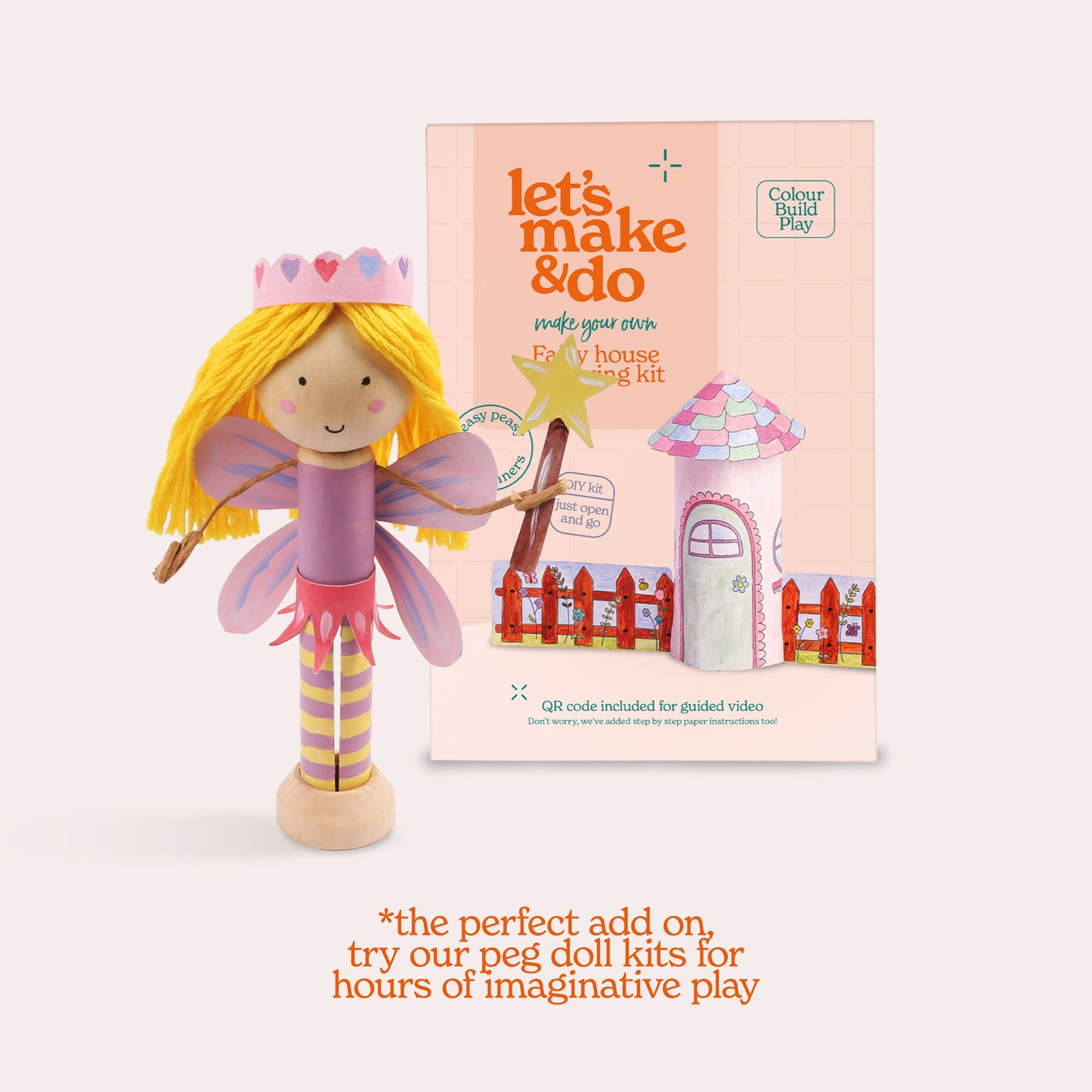 Fairy House Colouring Kit