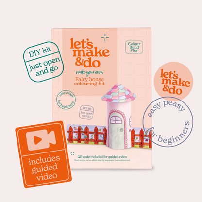 Make Your Own Fairy And Fairy House Creative Craft Set