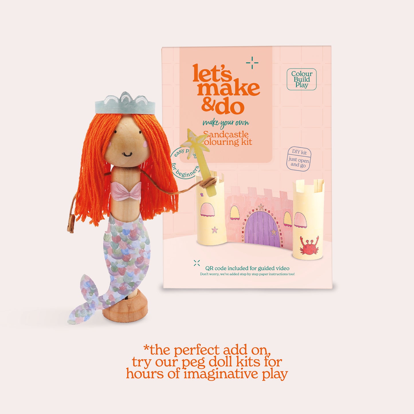 Sandcastle Colouring Kit