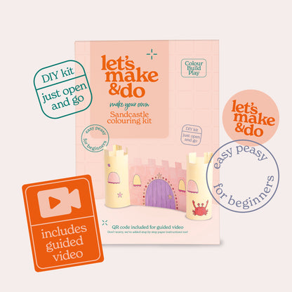 Make Your Own Mermaid And Sandcastle Creative Craft Set