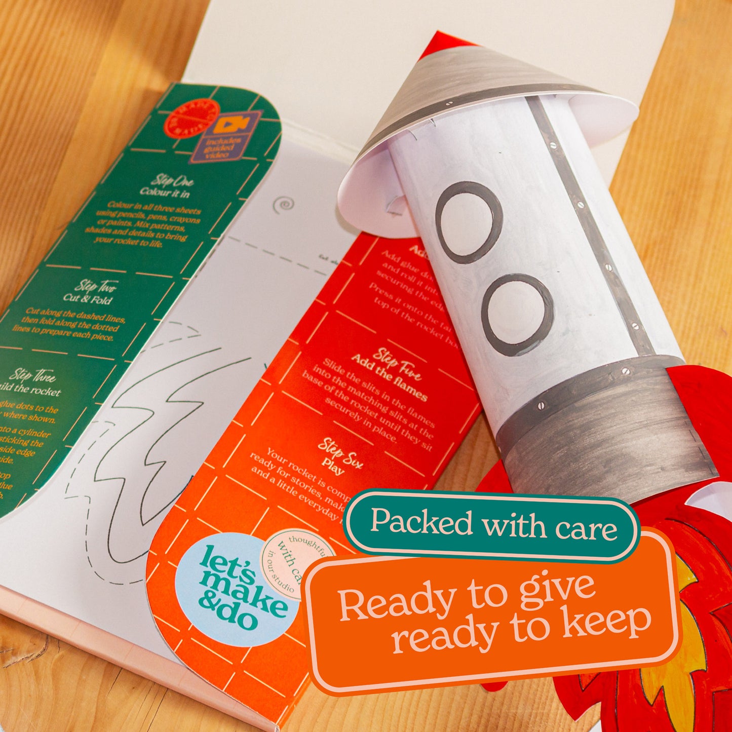 Make Your Own Astronaut And Rocket Creative Craft Set