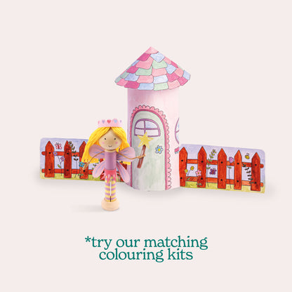 Create Your Own Fairy Wooden Peg Doll Kit