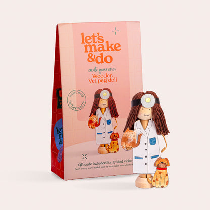 Make Your Own Vet And Animal Hospital Creative Craft Set