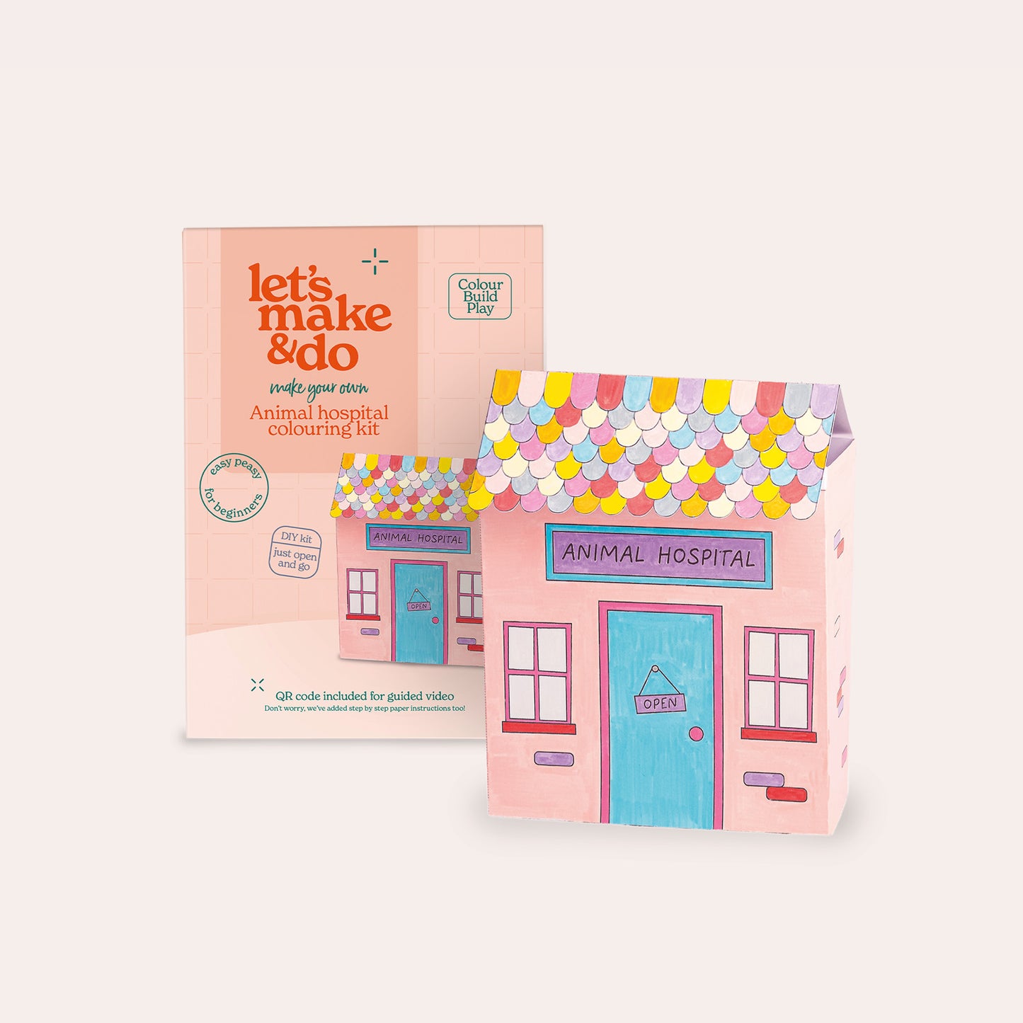Make Your Own Vet And Animal Hospital Creative Craft Set