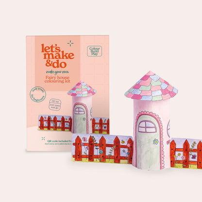 Make Your Own Fairy And Fairy House Creative Craft Set
