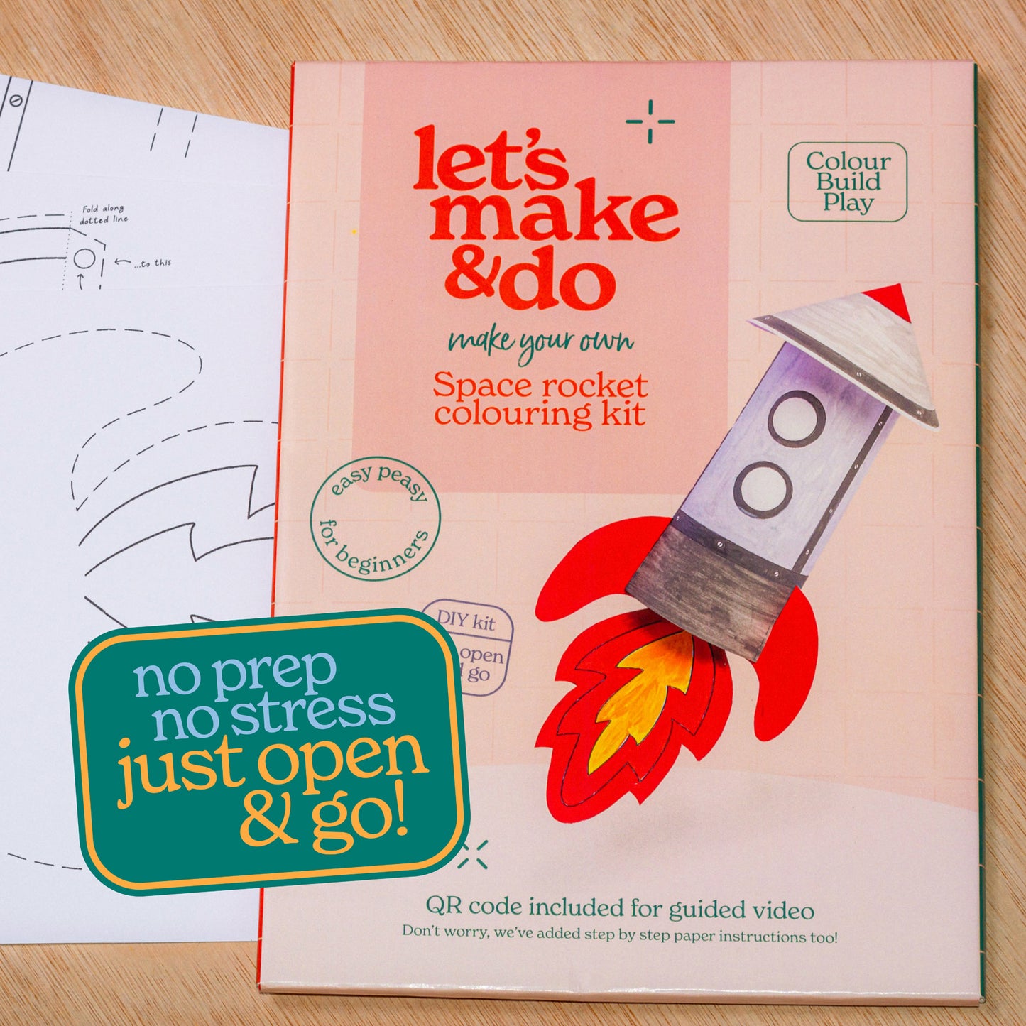 Rocket Colouring Kit