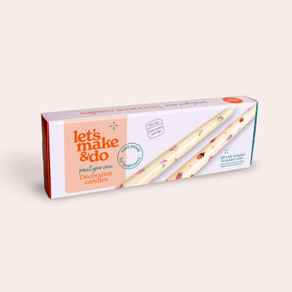 Paint Your Own Decorative Candles Kit