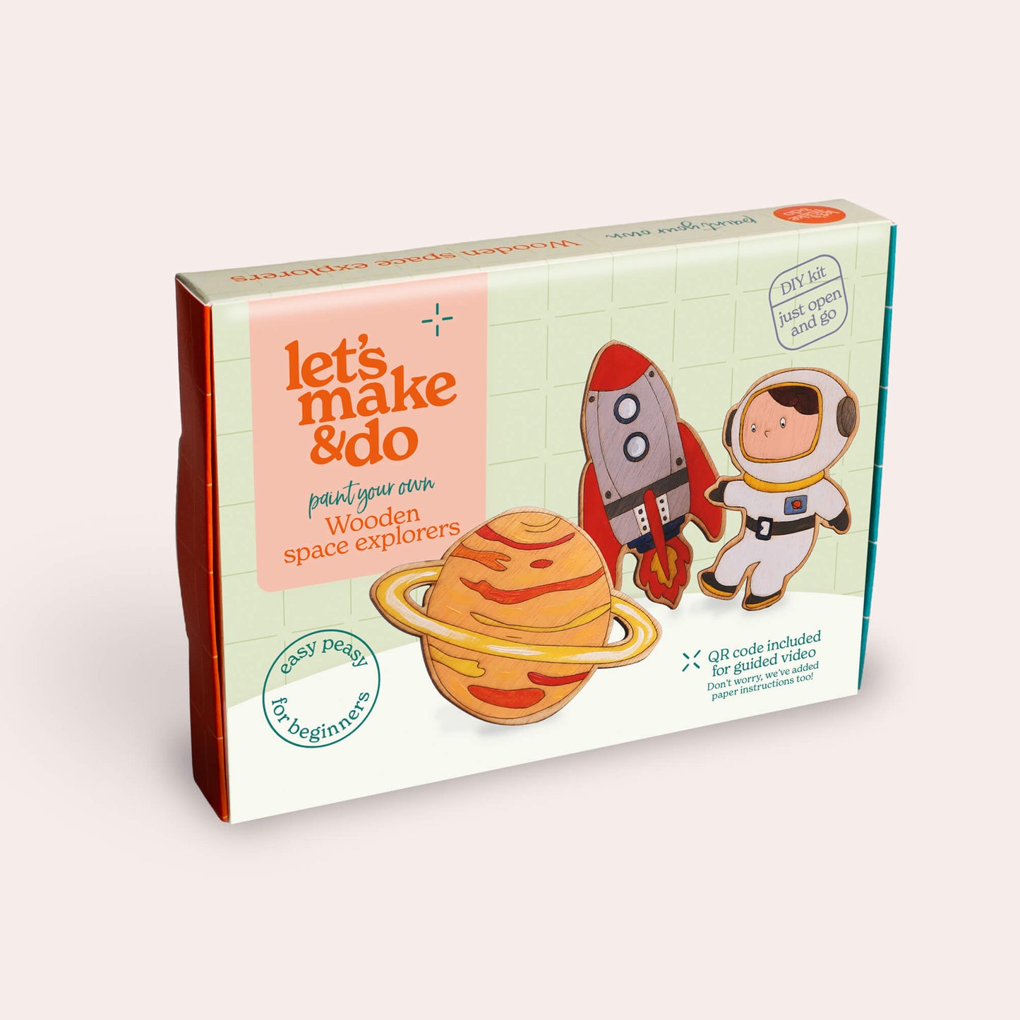 Paint Your Own Wooden Space Explorers Kit
