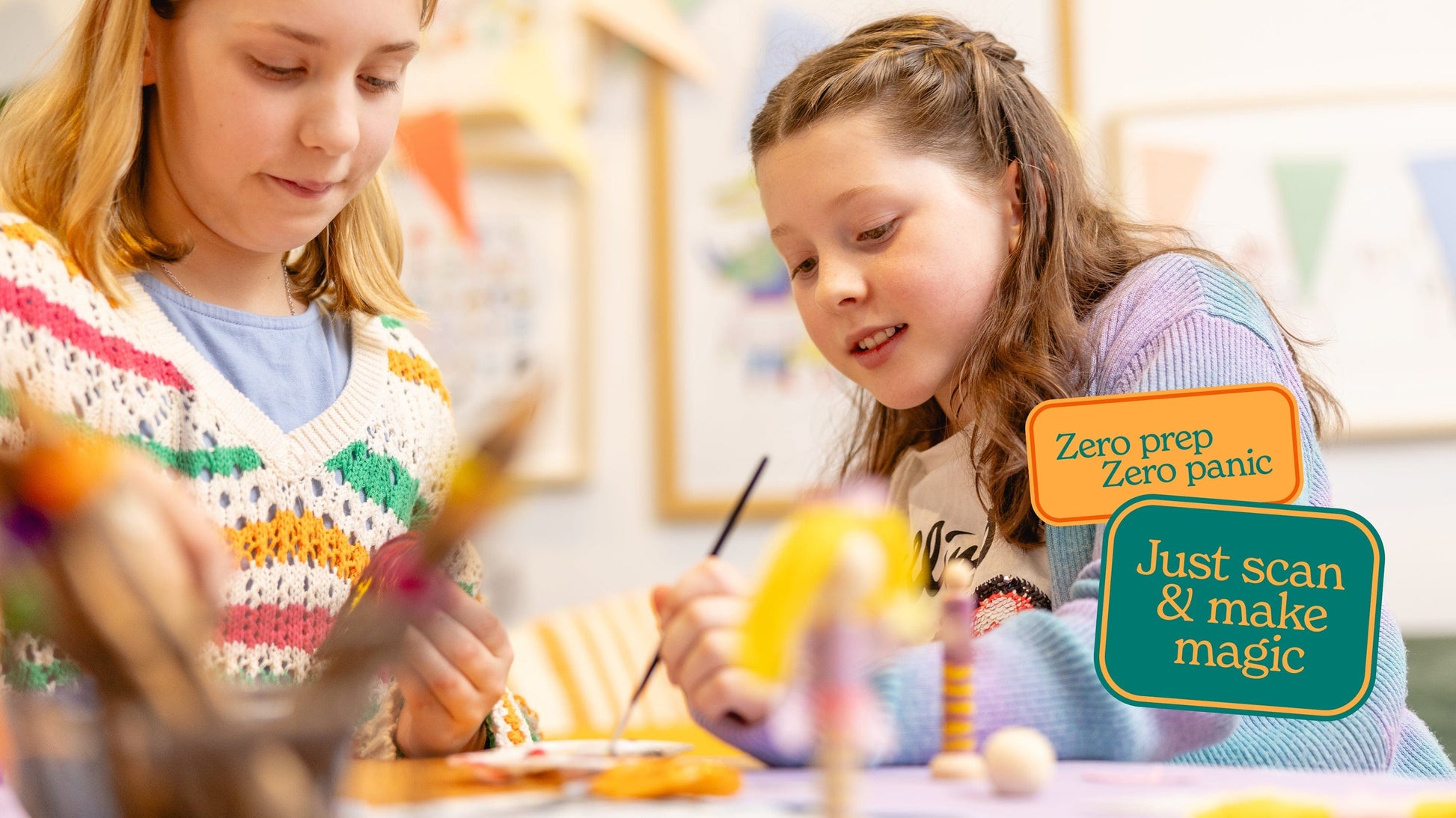 Let's Make & Do Create Your Own Pirate Wooden Peg Doll Kit