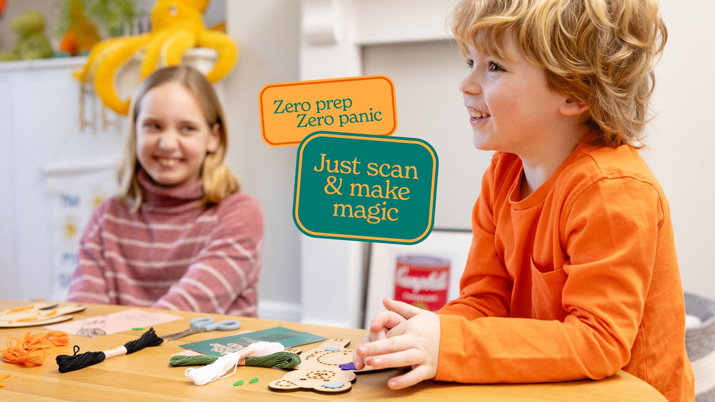 Let's Make & Do  Learn To Sew Cat Kit