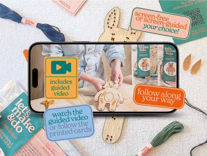 Let's Make & Do Learn To Sew Rabbit Kit