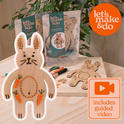 Let's Make & Do Learn To Sew Rabbit Kit