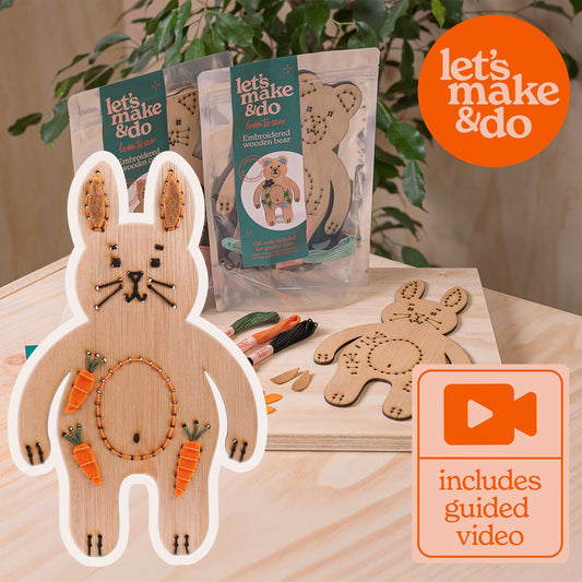 Let's Make & Do Learn To Sew Rabbit Kit