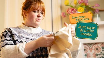 Let's Make & Do  Learn To Sew Your Own Embroidered Flowers Kit
