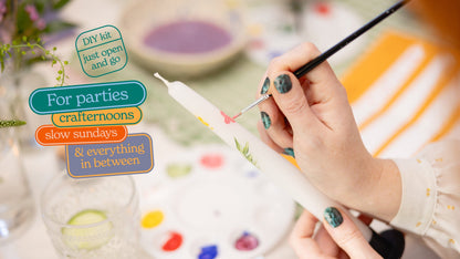 Let's Make & Do Paint Your Own Decorative Candles Kit