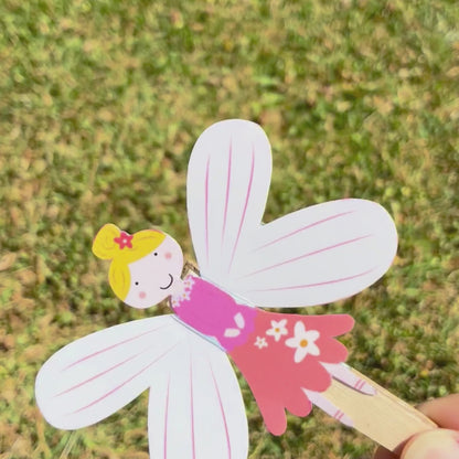 Make It Move - Flying Fairies Craft Kit for Kids